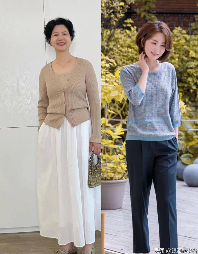 打扮：衣服不选艳色、少戴金饰更显年轻瓦力游戏app这才是中老年女人该有的(图17)