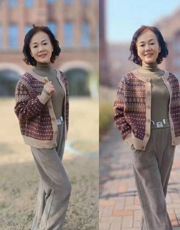 打扮：衣服不选艳色、少戴金饰更显年轻瓦力游戏app这才是中老年女人该有的(图30)